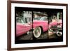 Triptych Collection - Classic Antique Pink Cadillac of Art Deco District - Miami - Florida-Philippe Hugonnard-Framed Photographic Print