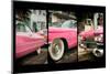 Triptych Collection - Classic Antique Pink Cadillac of Art Deco District - Miami - Florida-Philippe Hugonnard-Mounted Photographic Print