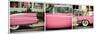 Triptych Collection - Classic Pink Cars of South Beach - Miami - Florida-Philippe Hugonnard-Mounted Photographic Print