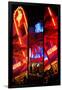 Triptych Collection - Colorful Street Life at Night - Ocean Drive - Miami-Philippe Hugonnard-Framed Premium Photographic Print