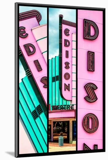 Triptych Collection - Old American Theater - Edison Theatre-Philippe Hugonnard-Mounted Photographic Print