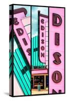Triptych Collection - Old American Theater - Edison Theatre-Philippe Hugonnard-Stretched Canvas