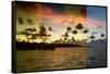 Triptych Collection - Sunrise to Key West - Florida-Philippe Hugonnard-Framed Stretched Canvas
