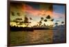 Triptych Collection - Sunrise to Key West - Florida-Philippe Hugonnard-Framed Premium Photographic Print