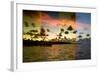 Triptych Collection - Sunrise to Key West - Florida-Philippe Hugonnard-Framed Photographic Print