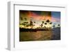 Triptych Collection - Sunrise to Key West - Florida-Philippe Hugonnard-Framed Premium Photographic Print