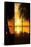 Triptych Collection - Sunset of Dreams - Florida-Philippe Hugonnard-Framed Stretched Canvas