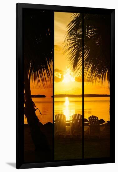 Triptych Collection - Sunset of Dreams - Florida-Philippe Hugonnard-Framed Photographic Print