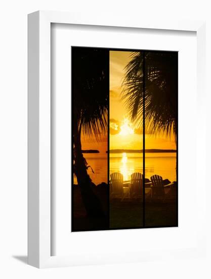 Triptych Collection - Sunset of Dreams - Florida-Philippe Hugonnard-Framed Photographic Print