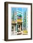 Triptych Collection - Tropic Cinema Key West - Florida-Philippe Hugonnard-Framed Photographic Print