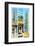 Triptych Collection - Tropic Cinema Key West - Florida-Philippe Hugonnard-Framed Photographic Print