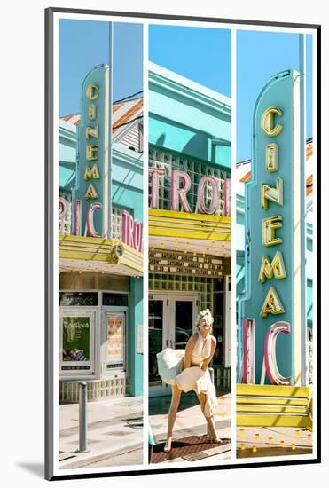 Triptych Collection - Tropic Cinema Key West - Florida-Philippe Hugonnard-Mounted Photographic Print