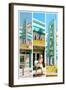 Triptych Collection - Tropic Cinema Key West - Florida-Philippe Hugonnard-Framed Photographic Print