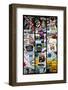 Triptych Collection - Urban Stickers - Street Art US - Key West - Miami-Philippe Hugonnard-Framed Photographic Print