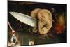 Triptych: Garden of Earthly Delights - Ear.-HIERONYMUS BOSCH-Mounted Premium Giclee Print