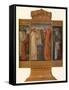 Triptych in Painted enamels: Scenes from the life of St. Patrick, 1903-Alexander Fisher-Framed Stretched Canvas