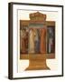 Triptych in Painted enamels: Scenes from the life of St. Patrick, 1903-Alexander Fisher-Framed Giclee Print