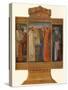 Triptych in Painted enamels: Scenes from the life of St. Patrick, 1903-Alexander Fisher-Stretched Canvas