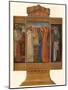 Triptych in Painted enamels: Scenes from the life of St. Patrick, 1903-Alexander Fisher-Mounted Giclee Print