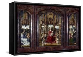 Triptych Malvern, 1511-1515-Jan Gossaert-Framed Stretched Canvas