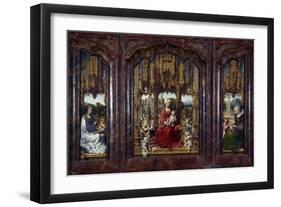 Triptych Malvern, 1511-1515-Jan Gossaert-Framed Giclee Print