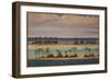 Triptych of an Atoll, 1871-Ernest Henry Griset-Framed Giclee Print