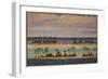 Triptych of an Atoll, 1871-Ernest Henry Griset-Framed Giclee Print