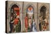 Triptych of Baptist-Rogier van der Weyden-Stretched Canvas