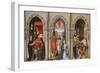 Triptych of Baptist-Rogier van der Weyden-Framed Giclee Print