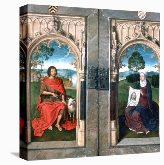 Triptych of Jan Florain, 1479-Hans Memling-Stretched Canvas