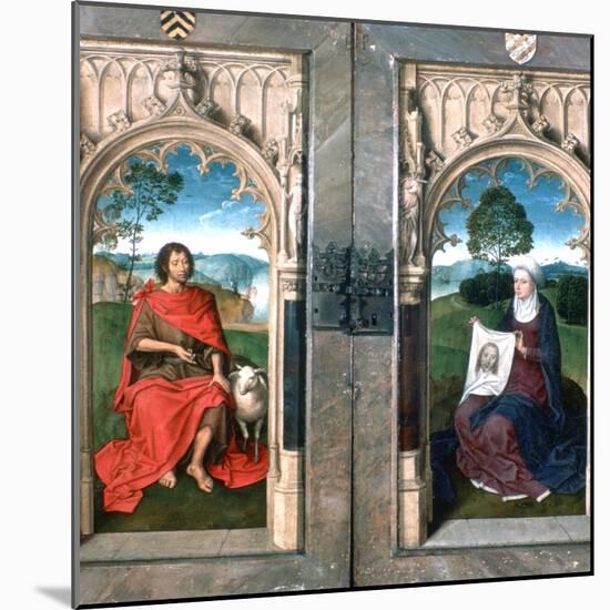 Triptych of Jan Florain, 1479-Hans Memling-Mounted Giclee Print