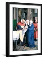 Triptych of Jan Florain, Detail, 1479-Hans Memling-Framed Giclee Print