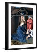 Triptych of Jan Florain, Detail, 1479-Hans Memling-Framed Giclee Print