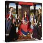 Triptych of John Donne, centerpiecE.-Hans Memling-Stretched Canvas