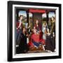 Triptych of John Donne, centerpiecE.-Hans Memling-Framed Giclee Print