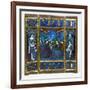 Triptych of King Louis XII and Anne of Brittany and the Annunciation, c.1500-null-Framed Giclee Print