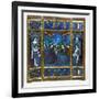 Triptych of King Louis XII and Anne of Brittany and the Annunciation, c.1500-null-Framed Giclee Print