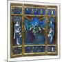 Triptych of King Louis XII and Anne of Brittany and the Annunciation, c.1500-null-Mounted Giclee Print