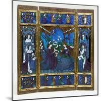 Triptych of King Louis XII and Anne of Brittany and the Annunciation, c.1500-null-Mounted Giclee Print