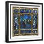 Triptych of King Louis XII and Anne of Brittany and the Annunciation, c.1500-null-Framed Giclee Print