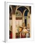 Triptych of Nativity of Virgin-Pietro Lorenzetti-Framed Giclee Print