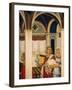 Triptych of Nativity of Virgin-Pietro Lorenzetti-Framed Giclee Print