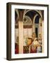 Triptych of Nativity of Virgin-Pietro Lorenzetti-Framed Giclee Print