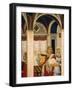 Triptych of Nativity of Virgin-Pietro Lorenzetti-Framed Giclee Print