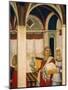 Triptych of Nativity of Virgin-Pietro Lorenzetti-Mounted Giclee Print