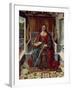 Triptych of St. Catherine, Middle Panel-Fernando Gallego-Framed Giclee Print