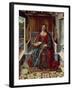 Triptych of St. Catherine, Middle Panel-Fernando Gallego-Framed Giclee Print