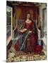 Triptych of St. Catherine, Middle Panel-Fernando Gallego-Mounted Giclee Print