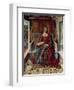 Triptych of St. Catherine, Middle Panel-Fernando Gallego-Framed Giclee Print