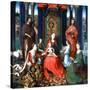 Triptych of St John the Baptist and St John the Evangelist, 1479-Hans Memling-Stretched Canvas